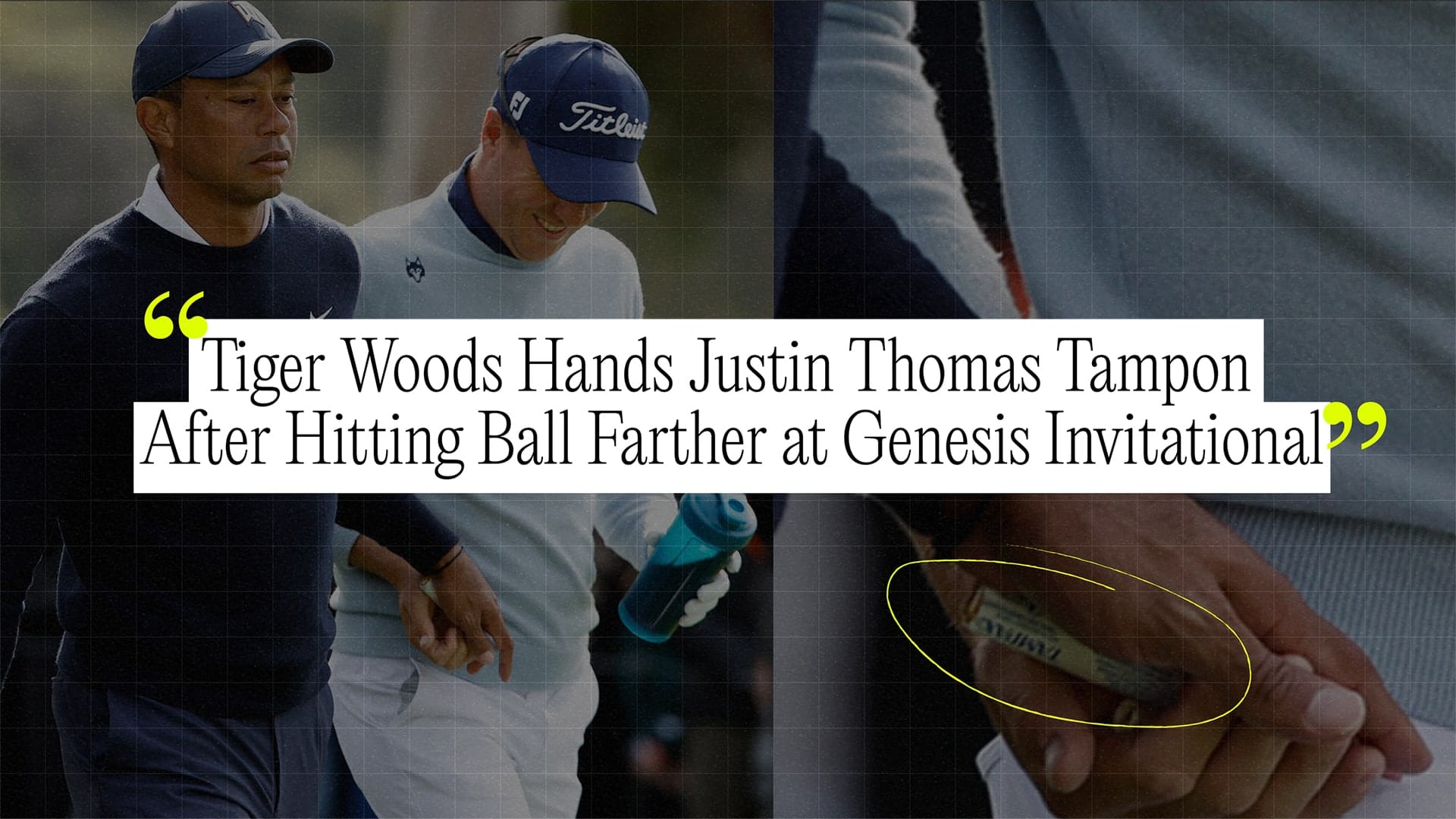 Tampons Vs Tiger Press